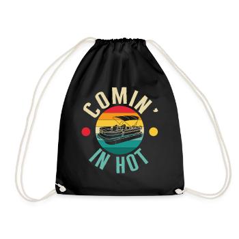 Chemise père, Comin In Hot Tee, Protecteur - Sac de sport léger - noir - Devant