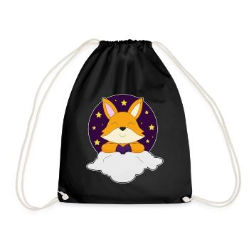 Nuages de renard - Sac de sport léger - noir - Devant