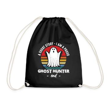 Chasseur de fantômes Une histoire courte Je suis chasseur paranormal - Sac de sport léger - noir - Devant