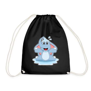 Elephant Water - Sac de sport léger - noir - Devant