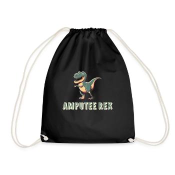 Amputé Rex Trendy Motivation Prothèse de Jambe - Sac de sport léger - noir - Devant