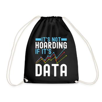 Analyste de données en science des données - Sac de sport léger - noir - Devant