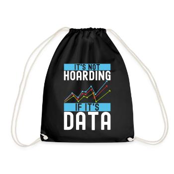 Analyste de données en science des données - Sac de sport léger - noir - Devant