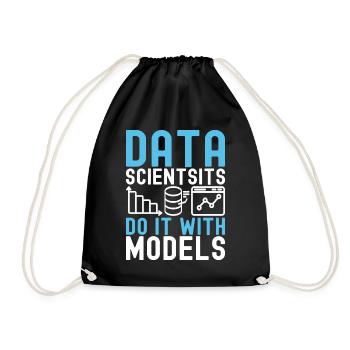 Analyste de données en science des données - Sac de sport léger - noir - Devant