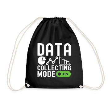 Analyste de données en science des données - Sac de sport léger - noir - Devant