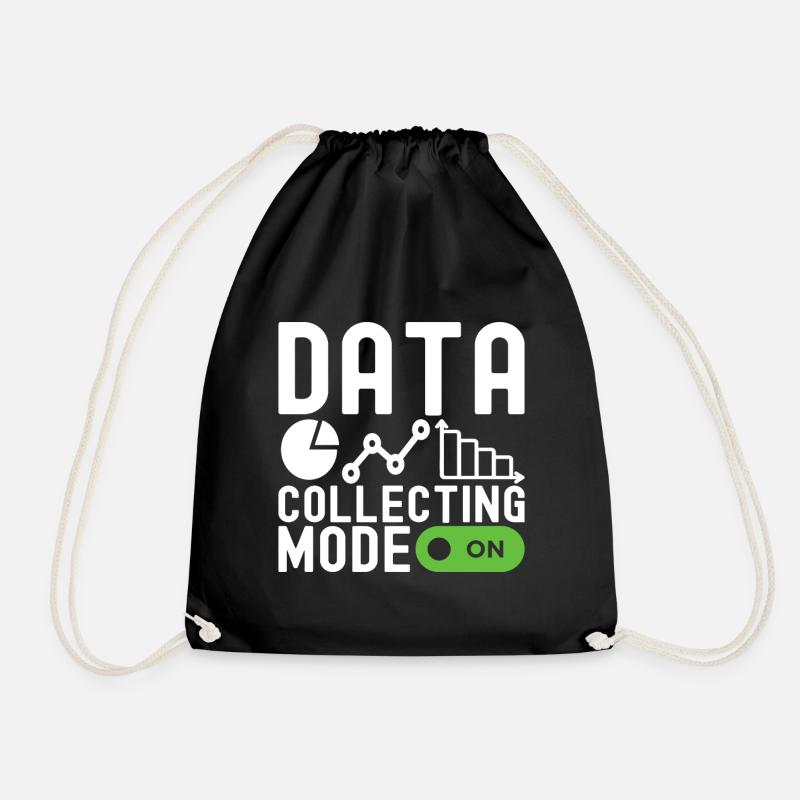 Data Science Datenanalyst - Turnbeutel - Schwarz
