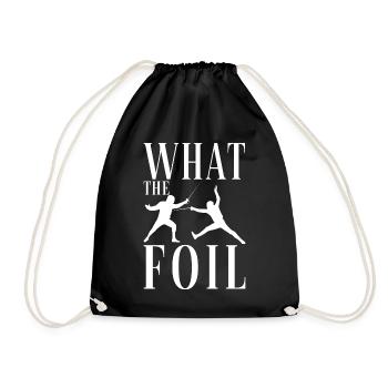 Fencing Fencing - Drawstring Bag - black - Front