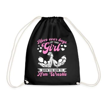 Bras de fer Bras de fer Fille Bras de fer Fille - Sac de sport léger - noir - Devant