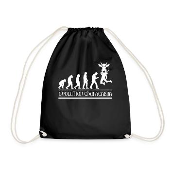 Cryptozoologistes Chupacabra Monster Evolution - Sac de sport léger - noir - Devant