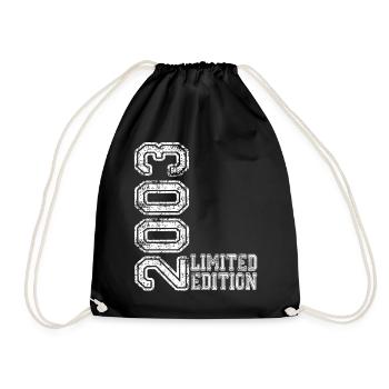 Édition limitée 2003 - Sac de sport léger - noir - Devant
