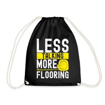 Carrelage Couche de sol - Sac de sport léger - noir - Devant