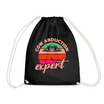 Extraterrestre, OVNI, UAP, espace, Objet volant spatial - Sac de sport léger - noir - Devant