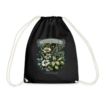 Gardening Enthusiast Photosynthesis Pro Plants - Drawstring Bag - black - Front