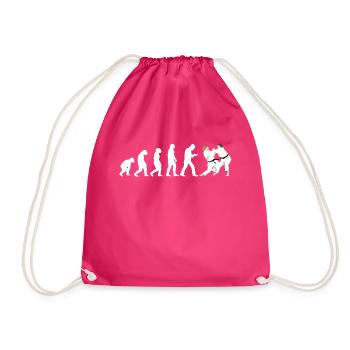 Judoka Taekwondo Karaté Aïkido Ju-Jutsu Evolution - Sac de sport léger - fuchsia - Devant