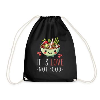 Savor the Flavor with Exclusive Tom Yum - Drawstring Bag - black - Front