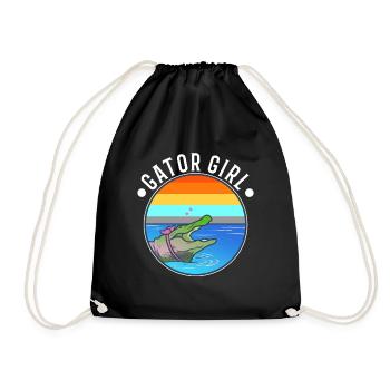 Gator Girl - Sac de sport léger - noir - Devant