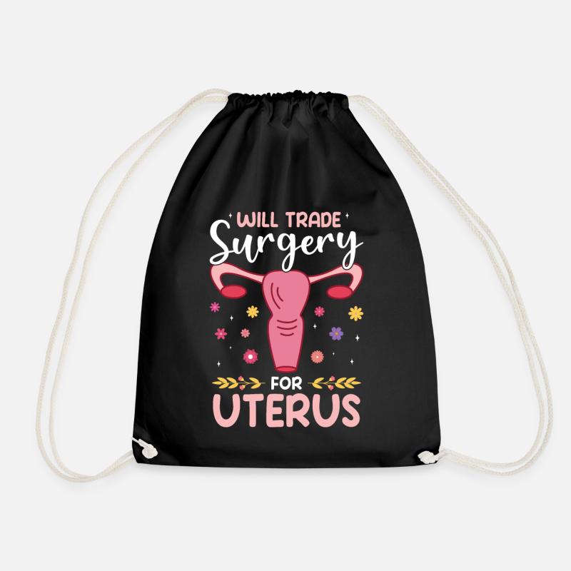 Endometriose-genesung Unterstützung Für Die - Turnbeutel - Schwarz