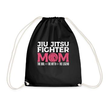 Jiu Jitsu Fighter Mom The Idol The Martial Artist - Turnbeutel - Schwarz - Vorne