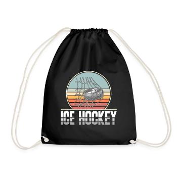 Eishockey Hockey sur glace - Sac de sport léger - noir - Devant