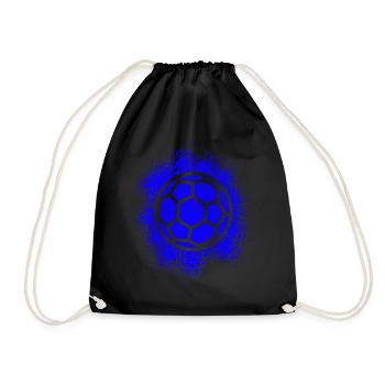 Handball Player Player Coach - Drawstring Bag - black - Front