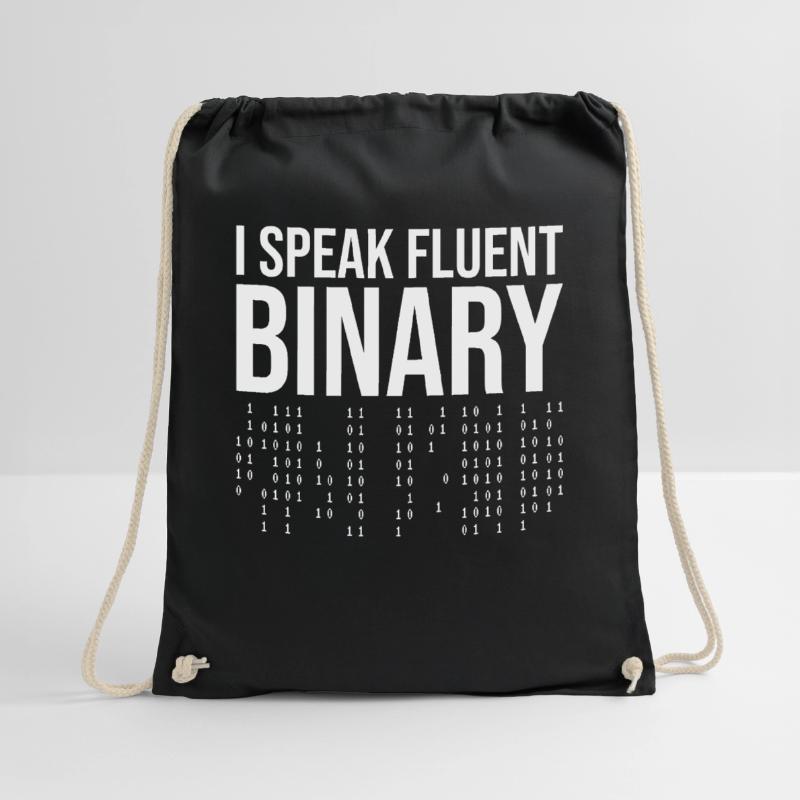 I Speak Fluent Binary Programmer Developer Program Turnbeutel