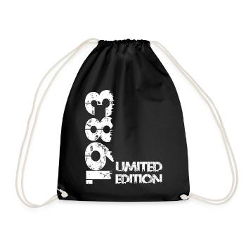 Limited Edition 1983 - Drawstring Bag - black - Front