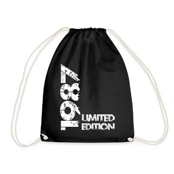 Limited Edition 1987 - Turnbeutel - Schwarz - Vorne
