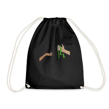 Organ Donor Organ Transplant Organ Donation - Drawstring Bag - black - Front