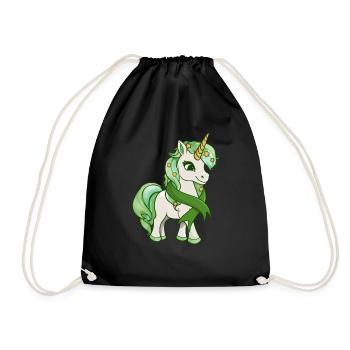 Organ Donor Organ Transplant Organ Donation - Drawstring Bag - black - Front