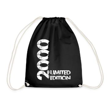 Limited Edition 2000 - Drawstring Bag - black - Front