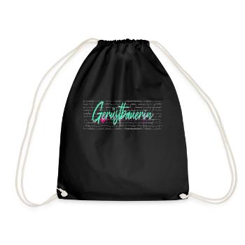 Échafaudage Graduation cadeau échafaudage constructeur - Sac de sport léger - noir - Devant