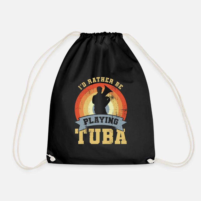 Citation de tuba - Sac de sport léger - noir