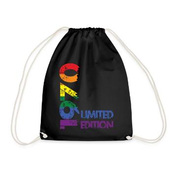Édition limitée 1970 - Sac de sport léger - noir - Devant