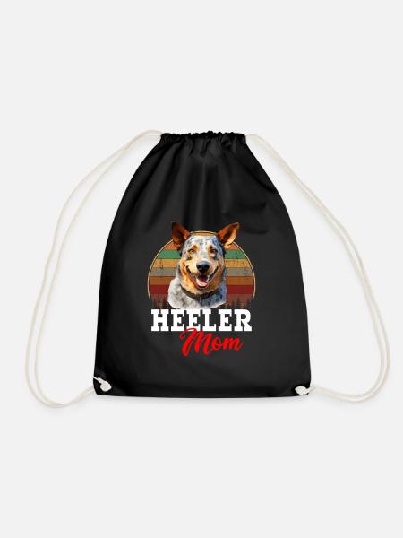 Australian Cattle Dog - Turnbeutel - Schwarz