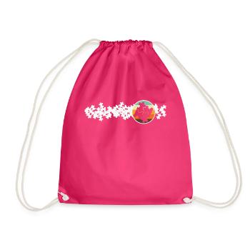 Jigsaw Puzzle Jig Saw Puzzle Lover - Drawstring Bag - fuchsia - Front