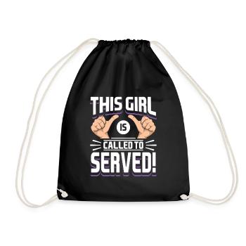 Missionnaire mormon SDJ Cette fille s’appelle - Sac de sport léger - noir - Devant