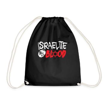 Israel You Are Hebrew Israelite Jewish - Drawstring Bag - black - Front