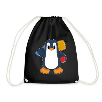 Penguin Cricket Cricket Batte - Sac de sport léger - noir - Devant