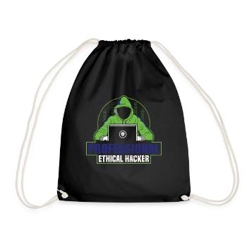 Hacker éthique professionnel - Hacker éthique - Sac de sport léger - noir - Devant