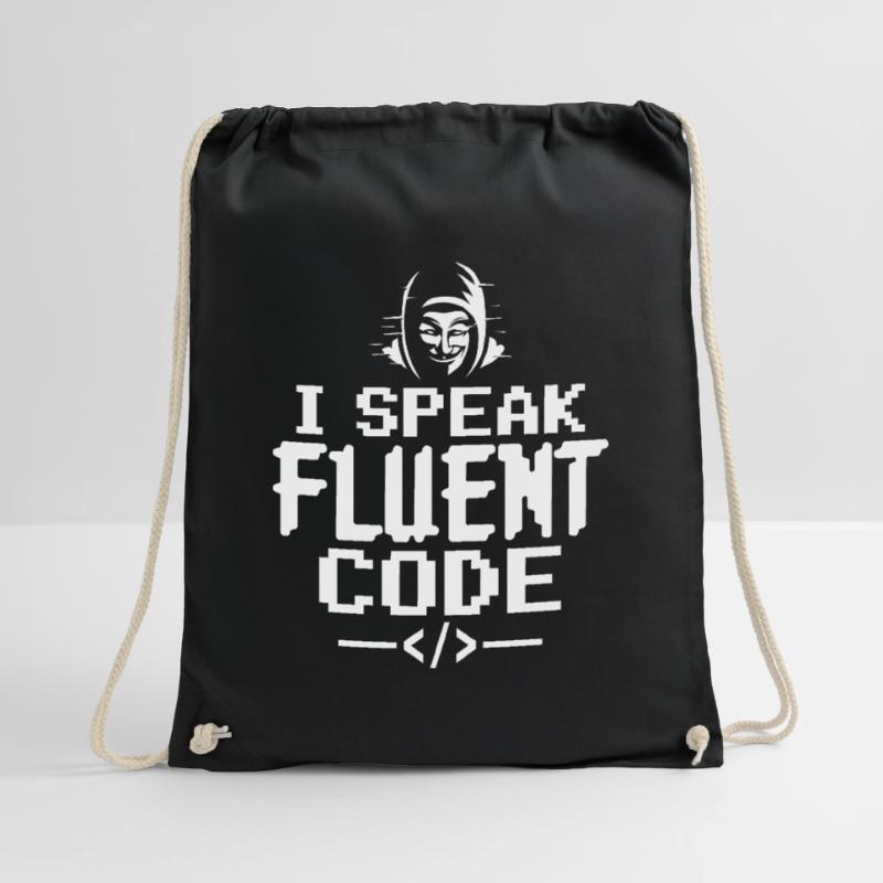 Je parle couramment le code - Ethical Hacker Cybersecurity Sac de sport léger