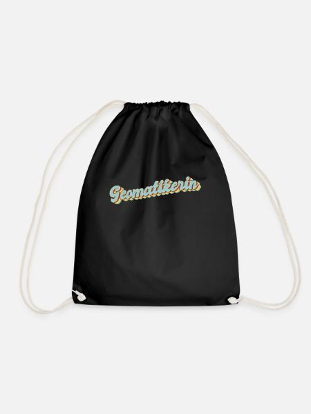 Vermessungstechniker Abschluss-Geschenk - Turnbeutel - Schwarz