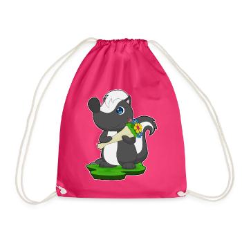 Bouquet de moufettes - Sac de sport léger - fuchsia - Devant