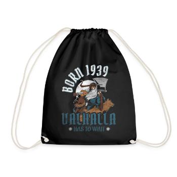 Les fils d’Odin sont nés en 1939 Viking 85e anniversaire - Sac de sport léger - noir - Devant
