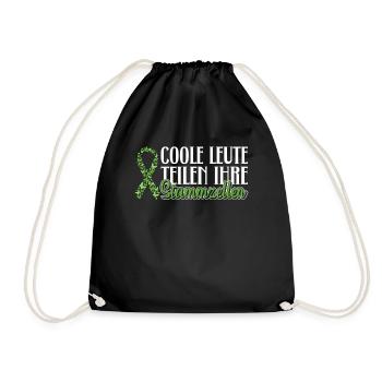 Stem Cells Stem Cell Therapy Stem Cell Donation - Drawstring Bag - black - Front