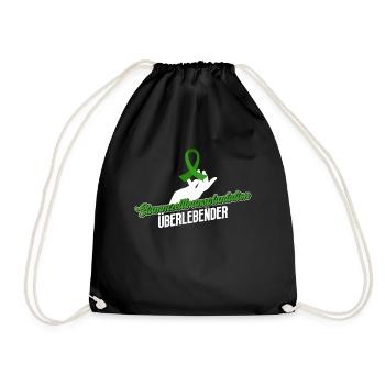 Stem Cells Stem Cell Therapy Stem Cell Donation - Drawstring Bag - black - Front