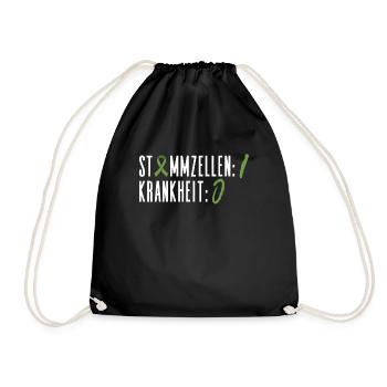 Stem Cells Stem Cell Therapy Stem Cell Donation - Drawstring Bag - black - Front