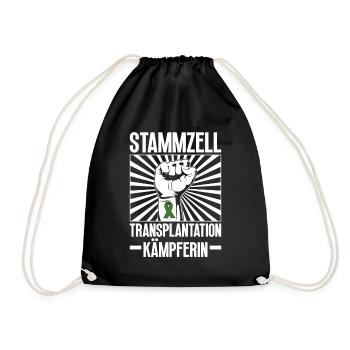 Stem Cells Stem Cell Therapy Stem Cell Donation - Drawstring Bag - black - Front