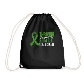 Stem Cell Transplant Stem Cell Donor Stem Cell - Drawstring Bag - black - Front