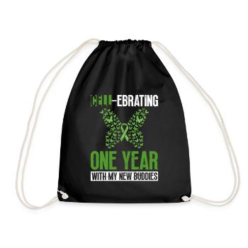Stem Cell Transplant Stem Cell Donor Stem Cell - Drawstring Bag - black - Front