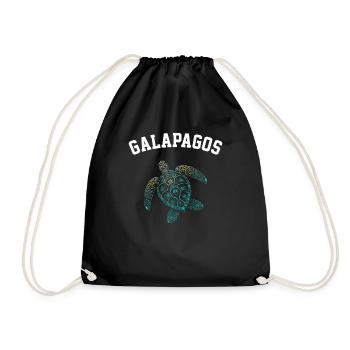 Galapagos Islands, ecuador Galapagos - Drawstring Bag - black - Front